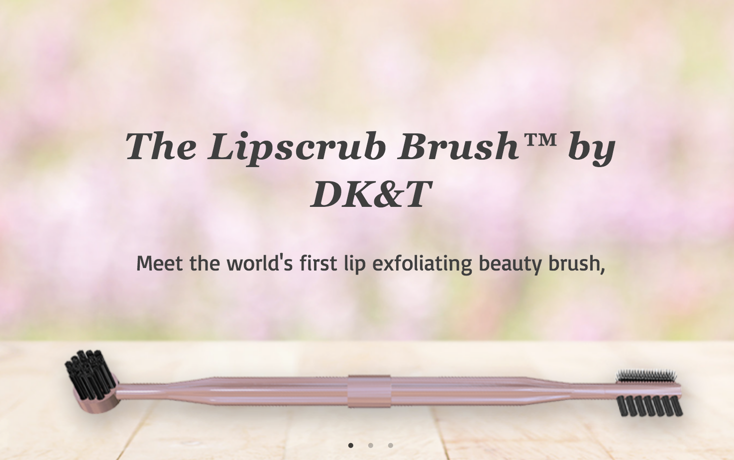 The lipscrub Brush