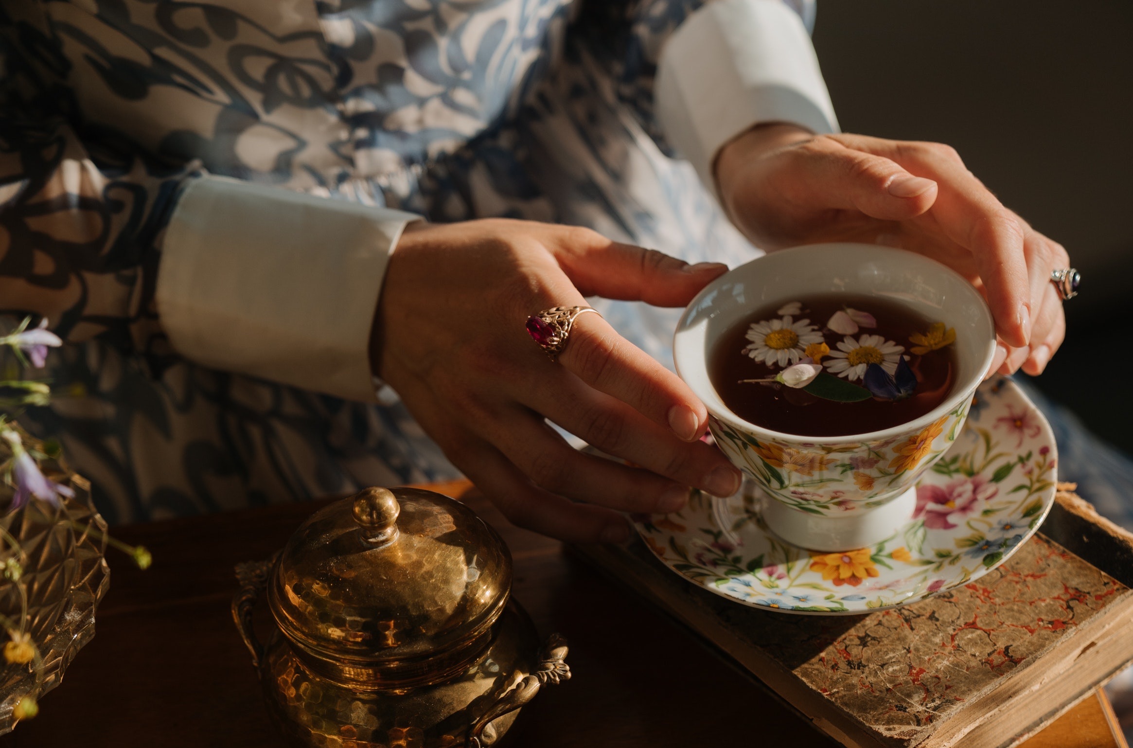 Herbal tea, black women