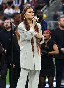 Andra Day's rendition of "Lift Every Voice and Sing