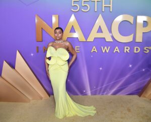 Taraji P. Henson attends the 55th NAACP Image Awards 