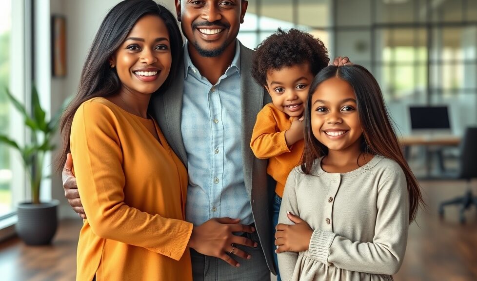 Black American family 2025