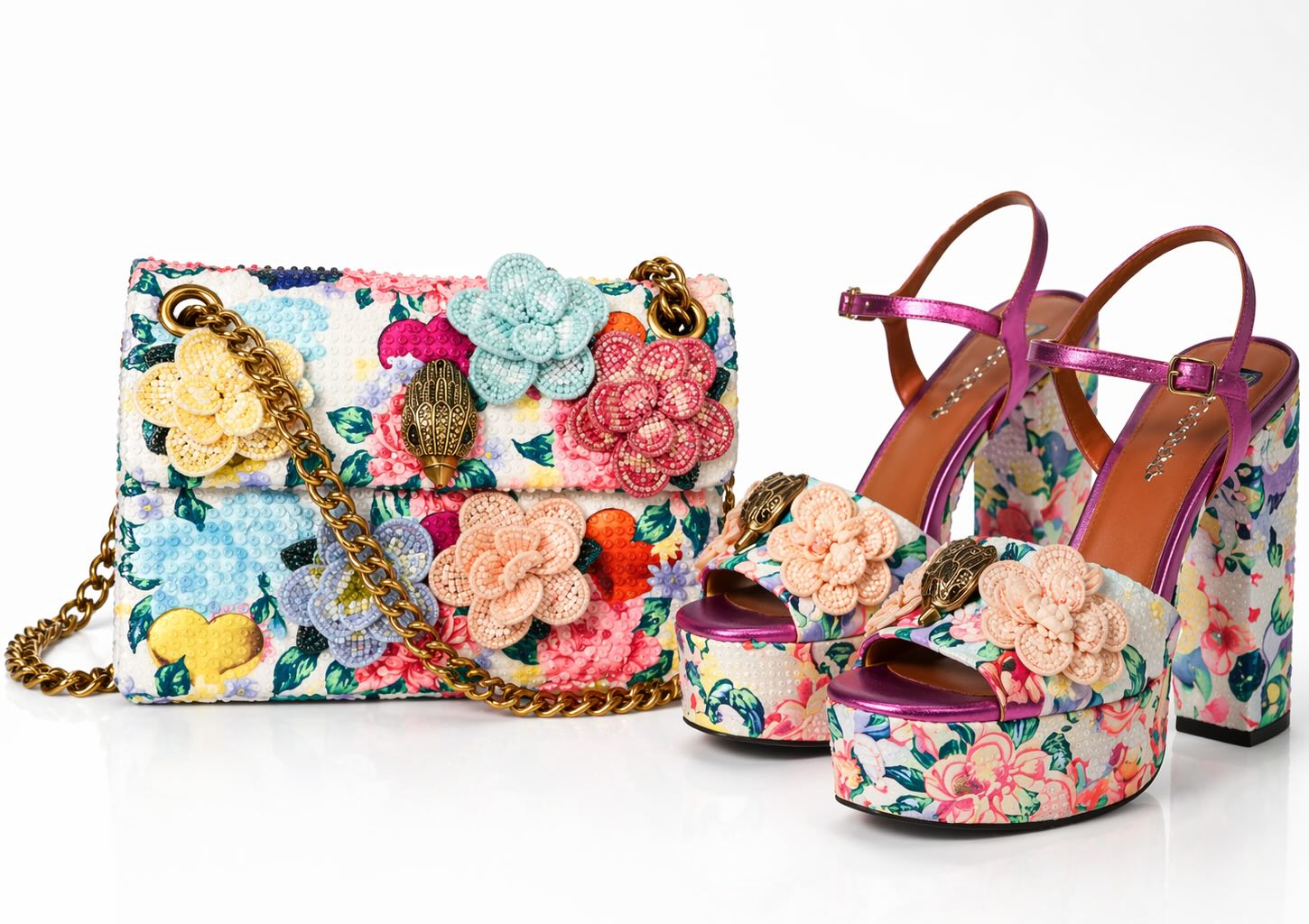 Kurt Geiger London Floral Accessories