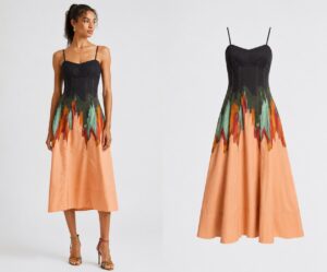 Summer Dress Style: Ulla Johnson Fiora Floral Cotton Dress Brings Fresh Elegance to Daytime Fashion