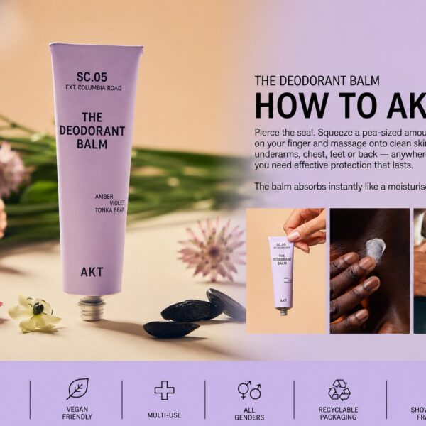 AKT The Deodorant Balm SC.05 Columbia Road Delivers Award-Winning Performance and All-Day Confidence