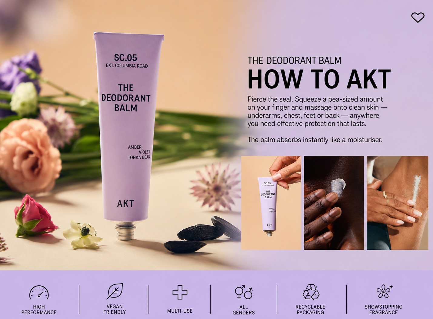 AKT The Deodorant Balm SC.05 Columbia Road Delivers Award-Winning Performance and All-Day Confidence