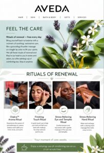 Aveda Rituals of Renewal Invites Beauty