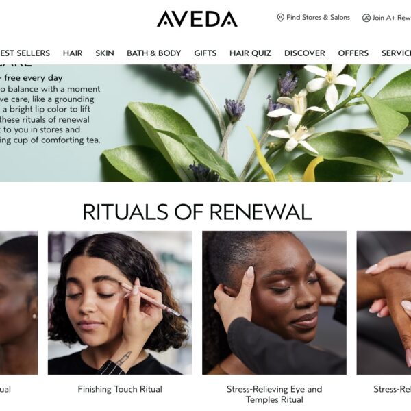 Aveda Services Rituals of Renewal