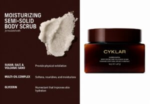 Moisturizing body scrub