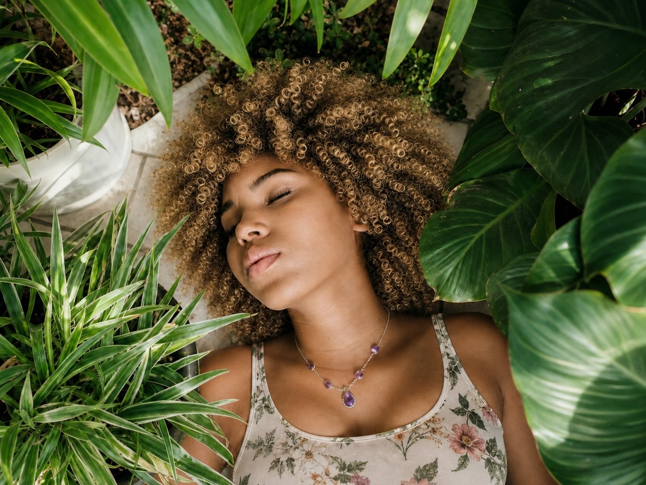 Healthy hair for black women