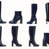 Navy Blue Boots